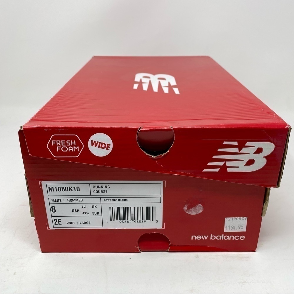 New Balance Men's Fresh Foam 1080 V10 Athletic Running Shoe WIDE - Picture 7 of 7